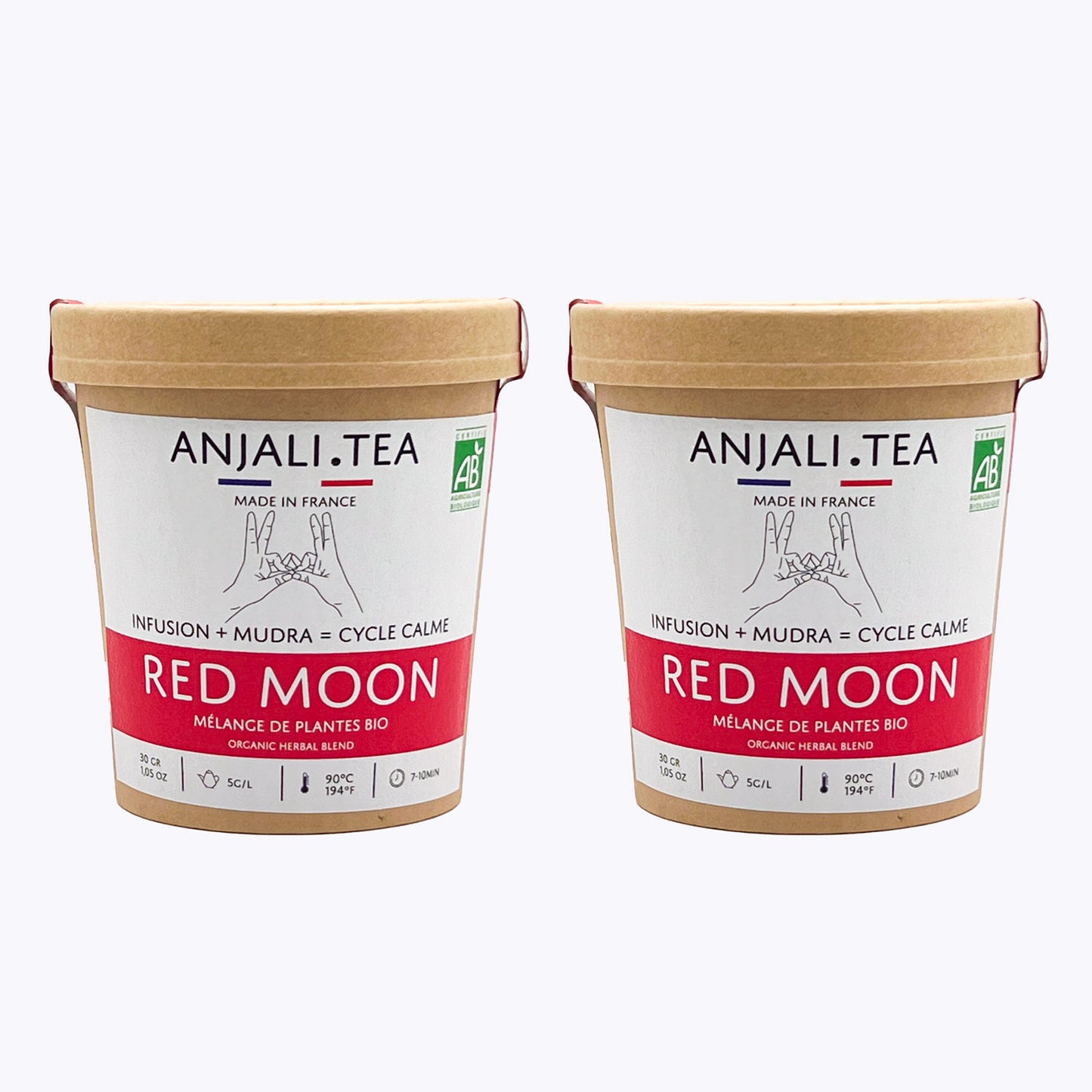 Routine Cycle apaisé 12 Jours - 2 pots Red Moon