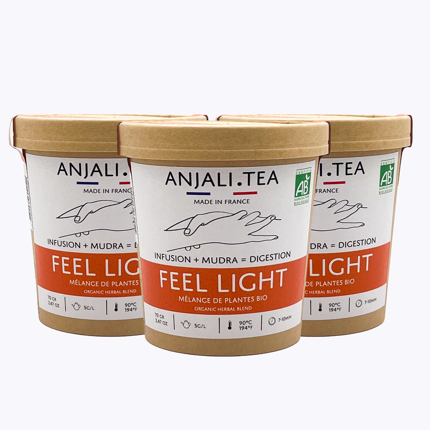 21 Day Detox Routine - Feel Light - 3 pots