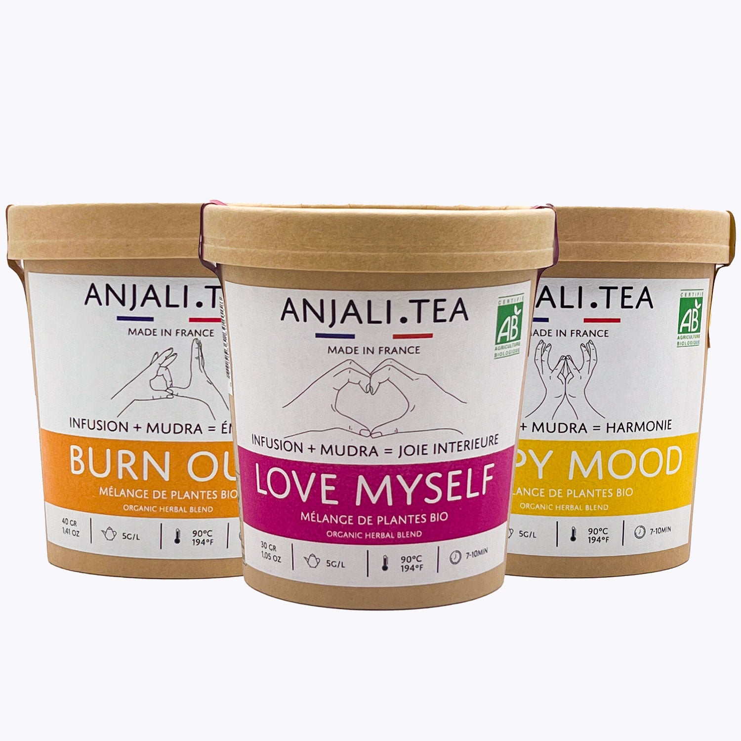 Bulk herbal teas in pots – Anjalitea