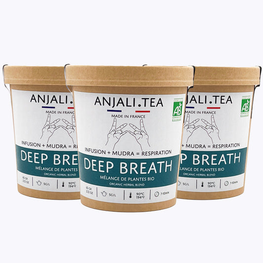 21-Day Breathing Routine - Deep Breath - 3 Pots