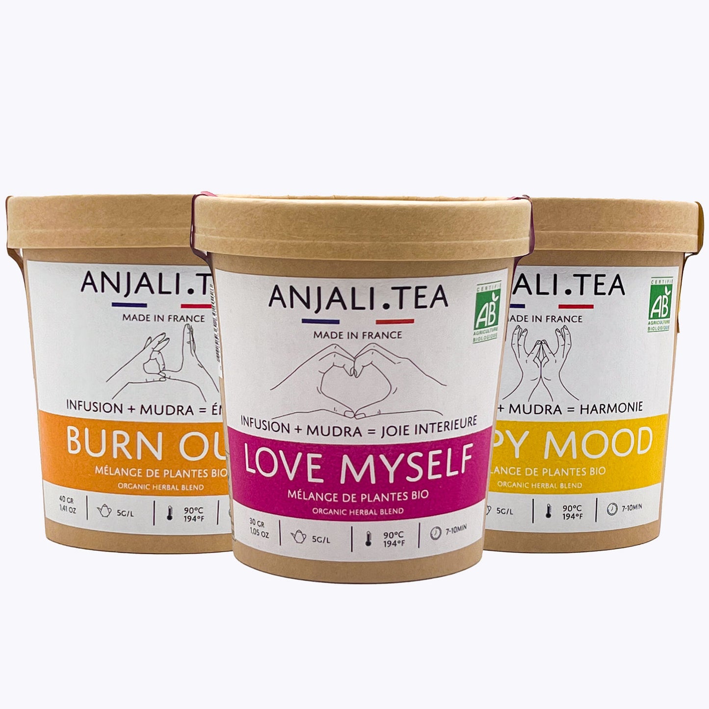 Energising Pack- Burn Out - Happy Mood - Love Myself