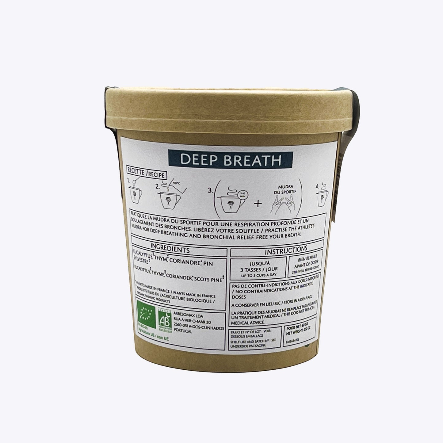 Deep Breath - Pot Recyclable