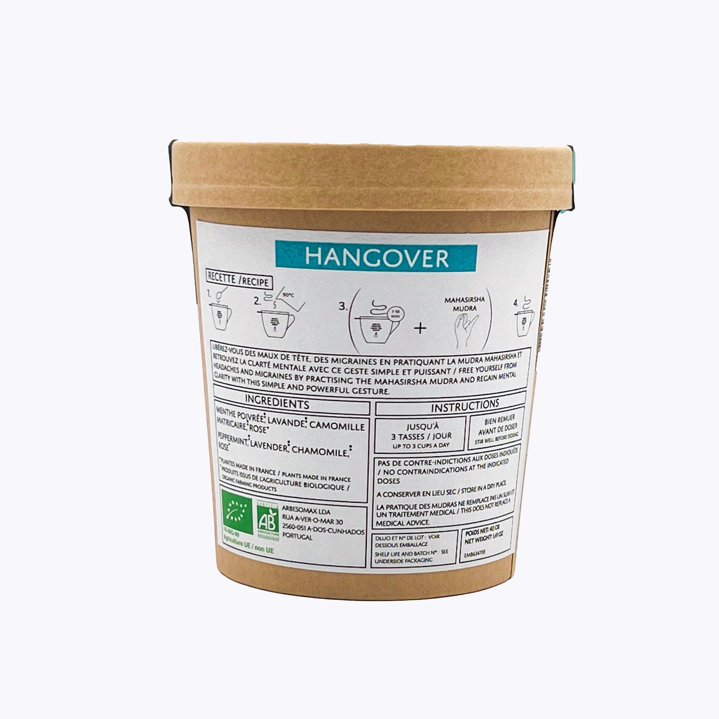 Hangover - Recyclable Container