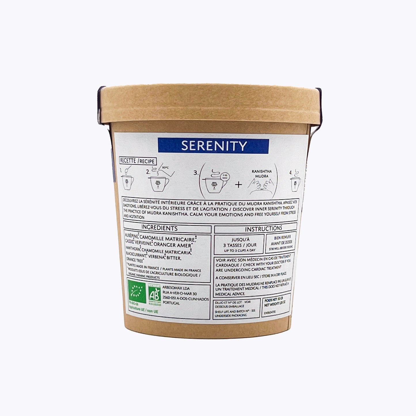 Serenity - Pot Recyclable